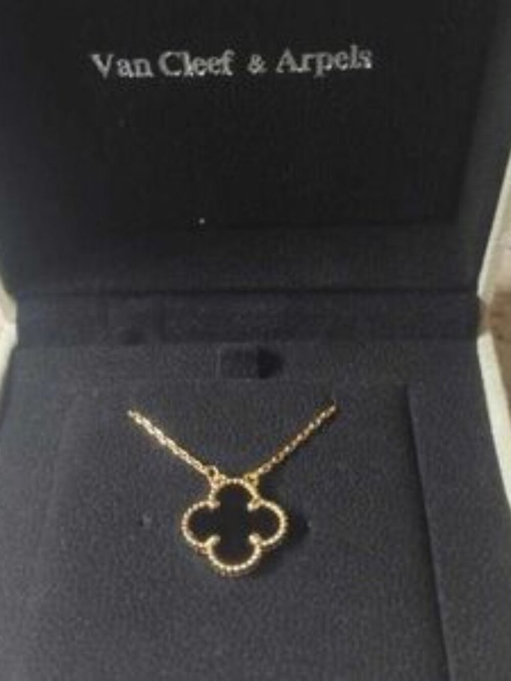 Van Cleef & Arpels Gold Pendant Necklace